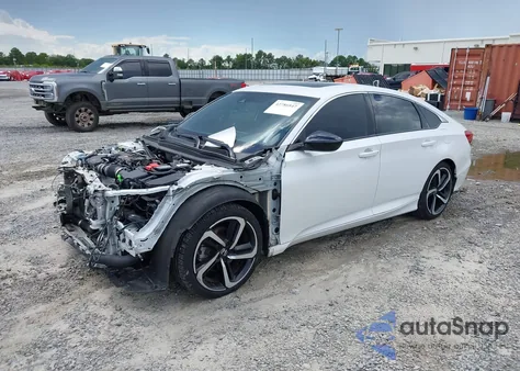2021 Honda Accord Sport 2.0T from USA, damaged, VIN 1HGCV2F30MA017023